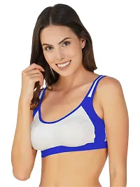 Fancy Cotton Blend Bra For Women-thumb2