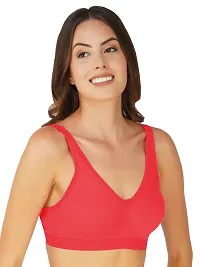 Fancy Cotton Blend Bra For Women-thumb1