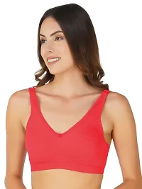 Fancy Cotton Blend Bra For Women-thumb2