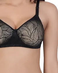 Stylish Stretchable Solid Bra for Women-thumb3