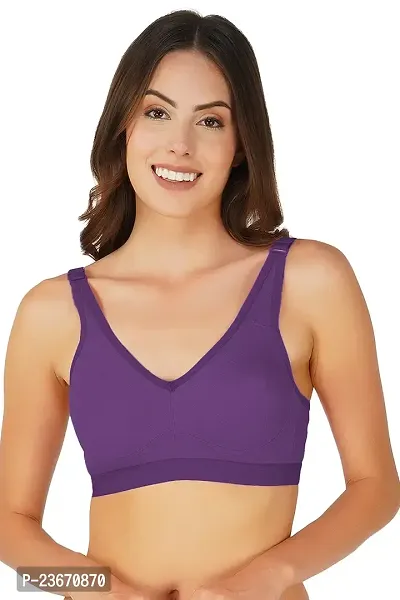 All Day Seamless Comfort – Padded Wire-Free D Cup Bra Sports Bra