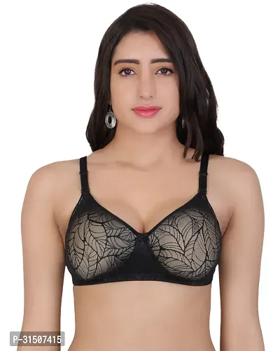 Stylish Stretchable Solid Bra for Women-thumb0