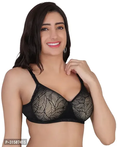 Stylish Stretchable Solid Bra for Women-thumb2