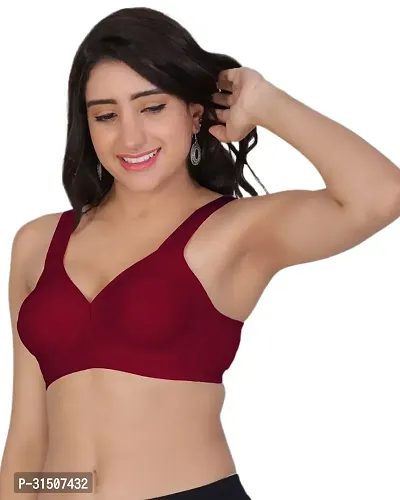 Stylish Stretchable Solid Bra for Women-thumb4