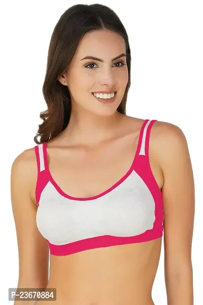 Fancy Cotton Blend Bra For Women