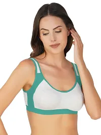 Fancy Cotton Blend Bra For Women-thumb3