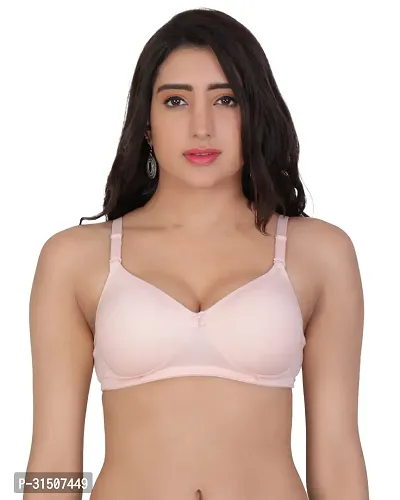 Stylish Stretchable Solid Bra for Women-thumb0