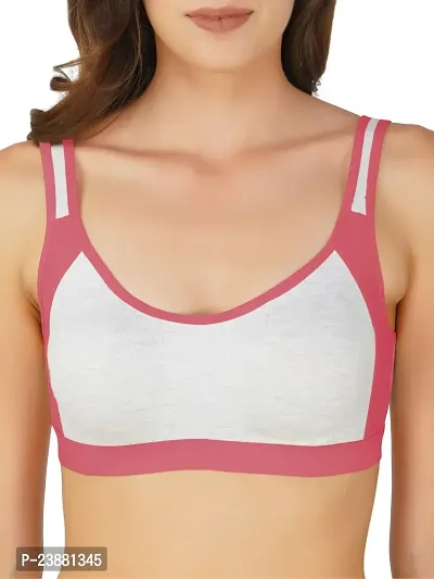 Arc de Shapes Cotton Blend Women Sports bra-thumb5