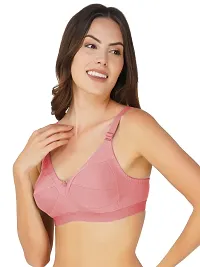 Stylish Women Cotton Full Coverage Non Padded Non-Wired Everyday Bra Pack of 3-thumb4