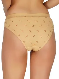 Arc de Shapes Women Cotton Blend Multicolor Pack of 3 Hipster Butter Fly Panty Multicolor.-thumb1