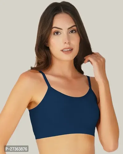 Arc de Shapes Women Full Coverage Air Bra for Women-Navyblue