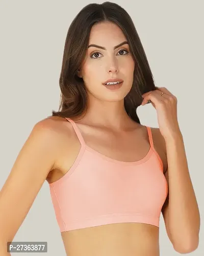 Arc de Shapes Women Full Coverage Air Bra for Women-Peach