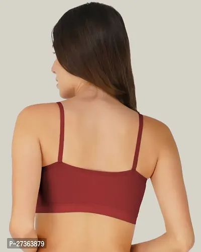 Arc de Shapes Women Full Coverage Air Bra for Women-Maroon-thumb2