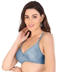 Classic  Cotton Blend Solid Bras for Women, Pack of 1-thumb2