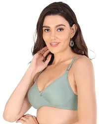 Classic  Cotton Blend Solid Bras for Women, Pack of 1-thumb1