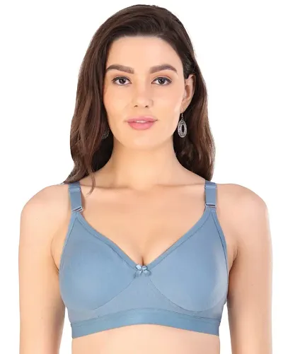 Classic Blend Non Padded Non-Wired Full Coverage Bras Pack of 1