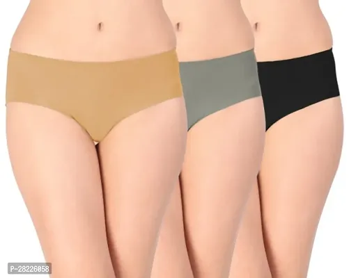 Classic Nylon Brief for Women Pack of 3