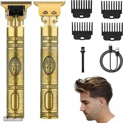 Hair Trimmer For Men  Woman Professional Hair Clip with T-Blade  Rechargeable Trimmer
