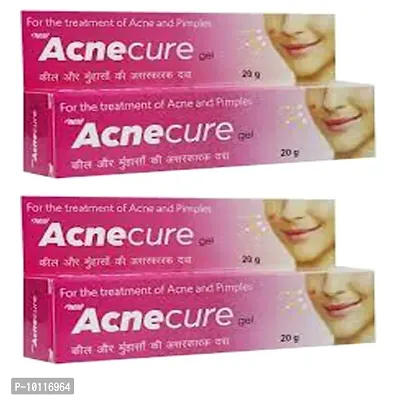 2 Acnecure for the treatment of acne and pimples 20gm(Pack of 2)-thumb0