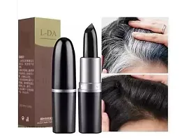 Natural Professional - Lda - Brown Hair Color Touch Up Stick, One-Time Hair Dye Pencil Temporary Hair Lipstick Non-Toxic Hair Color Crayon Hair Color Touch-Up Kajal 4.5G (Brown)-thumb1