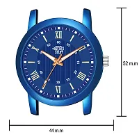 SWADESI STUFF Analogue Men's Watch (Blue Dial Blue Colored Strap)-thumb2