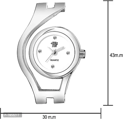 Swadesi Stuff Silver Dial Analog Watch for Women and Girls-thumb2