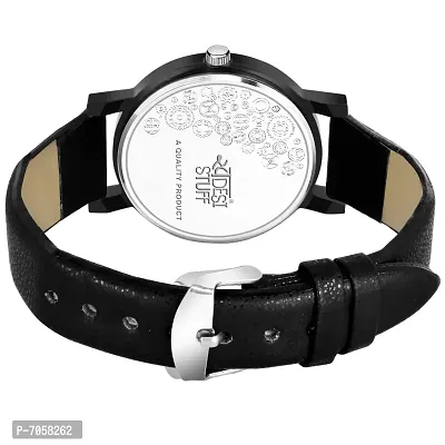 SWADESI STUFF Analogue Women's Watch (Black Dial Black Colored Strap)-thumb4