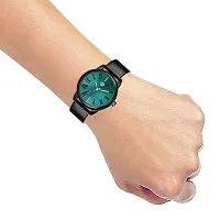 SWADESI STUFF Analogue Women's Watch (Green Dial Black Colored Strap)-thumb4