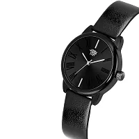 SWADESI STUFF Analogue Women's Watch (Black Dial Black Colored Strap)-thumb1