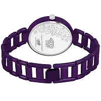 Swadesi Stuff Luxury Analogue Women's Watch (Purple Dial Purple Colored Strap)-thumb3