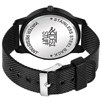 SWADESI STUFF Analogue Men's Watch(Black Dial Black Colored Strap)-SDS70-thumb3