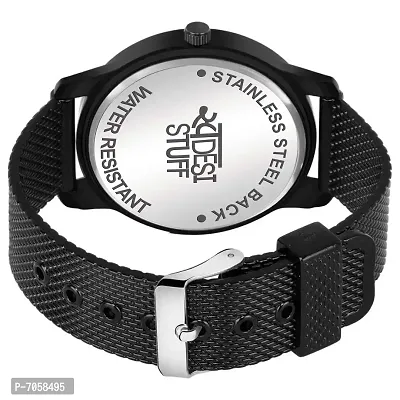 SWADESI STUFF Analogue Men's Watch(Black Dial Black Colored Strap)-SDS70-thumb4