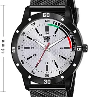 SWADESI STUFF Analogue Men's Watch (Grey Dial Black Colored Strap)-thumb2