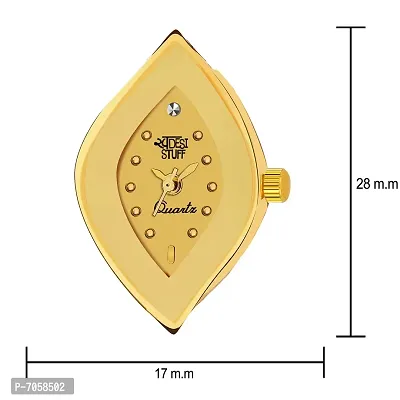 SWADESI STUFF Bangle Watch Collection Analogue Women's Watch(Multi Dial Gold Colored Strap)-SDS 80-83-thumb5