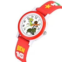 Swadesi Stuff Analogue Multi Color Dial Kids Watch for Boys  Girls (Black RED)-thumb2