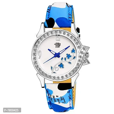 SWADESI STUFF Analogue Women's Watch (White Dial Multi Colored Strap)-thumb0