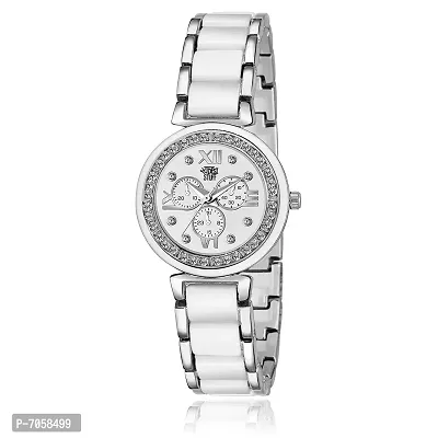 SWADESI STUFF BRACELET WATCH COLLECTION Analogue Women's Watch(Silver Dial Silver Colored Strap)