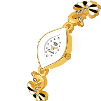 SWADESI STUFF Bangle Watch Collection Analogue Women's Watch(Multi Dial Gold Colored Strap)-SDS 79-81-thumb2