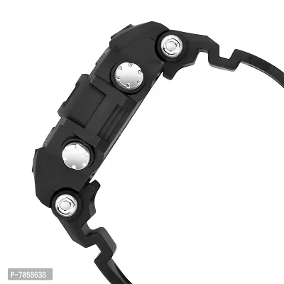 Swadesi Stuff Black Color Digital Multi Function 6 Multi Light Sport Watch for Men and Boys-thumb4