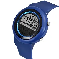 Swadesi Stuff Multi Function Day and Date Alarm Kids Sports Digital Watch for Boys  Girls (Blue)-thumb2