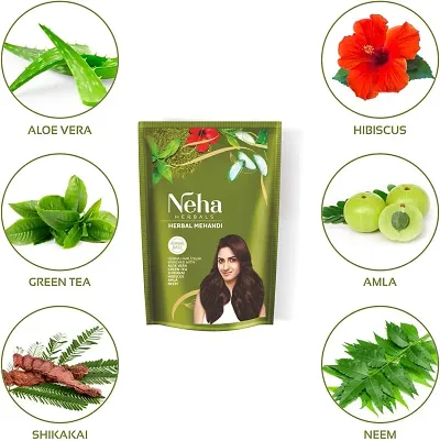 140g Neha Herbal Mehandi, For Hair Color, Packaging Type: Packet at Rs  48/packet in Delhi