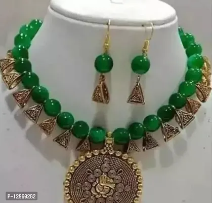 OXIDIZED WOMEN JEWELLERY SET