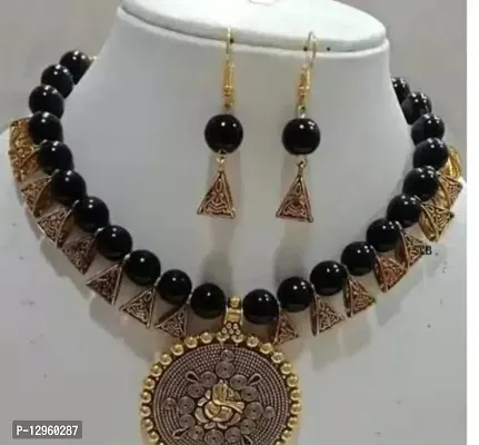 OXIDIZED WOMEN JEWELLERY SET