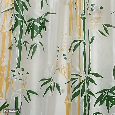 LIV-LIV IN VIBRANCE Printed Waterproof Shower Curtain for Bathroom - 7 Feet L-thumb3