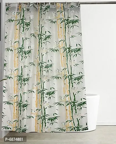 LIV-LIV IN VIBRANCE Printed Waterproof Shower Curtain for Bathroom - 7 Feet L-thumb4