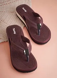 Tway Ladies chappal for Home use Slippers for women pack of 2-thumb2