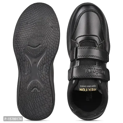 Tway School Shoes Black for Children Kids Boys Black Sneakers for Kids-thumb3