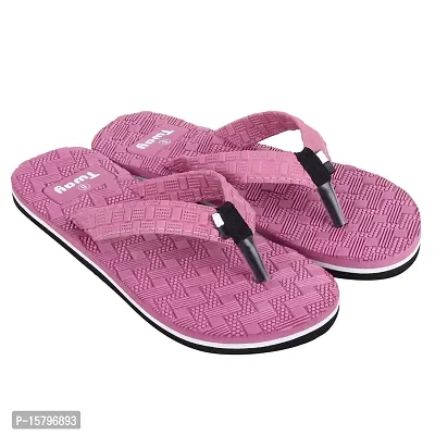 Tway Slippers for women Hawai Casual Soft Rubber Flipflop Chappal for women Home use slippers pack of 1