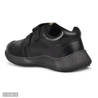 Tway School Shoes Black for Children Kids Boys Black Sneakers for Kids-thumb2