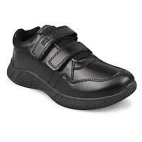 Tway School Shoes Black for Children Kids Boys Black Sneakers for Kids-thumb3